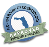 Florida Board of Cosmetology Approved